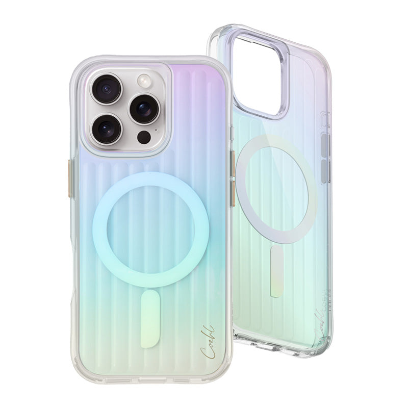 Uniq Coehl Iphone 16 (2024) 6.1 Magnetic Charging Linear - Iridescent Accessories > Mobiles & Tablets > Mobiles >