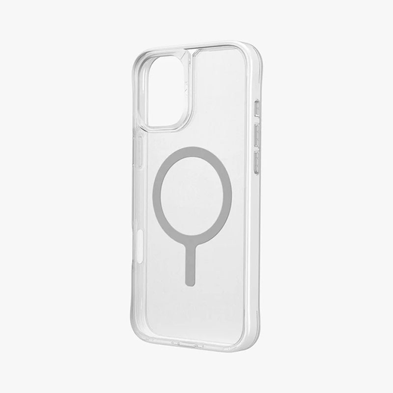 UNIQ HYBRID IPHONE 16 PRO (2024) 6.3 MAGCLICK CHARGING LIFEPRO XTREME (AF) - DOVE FROST CLEAR Accessories > Mobiles &