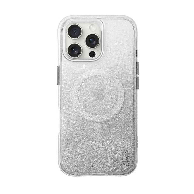 Uniq Coehl Magnetic Charging Lumino - iPhone 16 Pro Max / Sparkling Silver Accessories > Mobiles & Tablets > Mobiles >