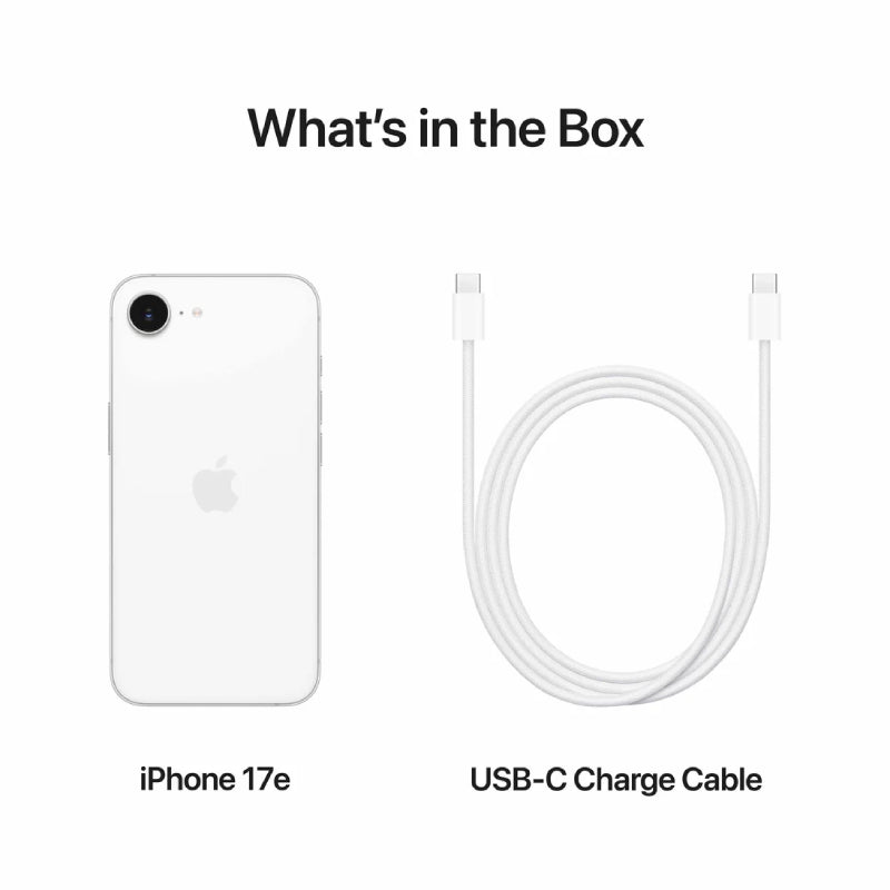 Apple iPhone 17e - 512GB / White / 5G / 6.1"