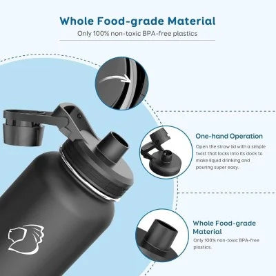 Buzio Universal Spout Lid - Black