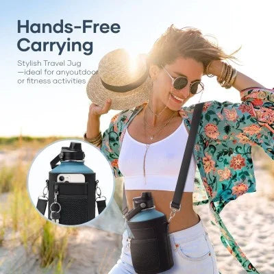 Buzio Water Bottle Holder Carrying Pouch for 2.5L - Black