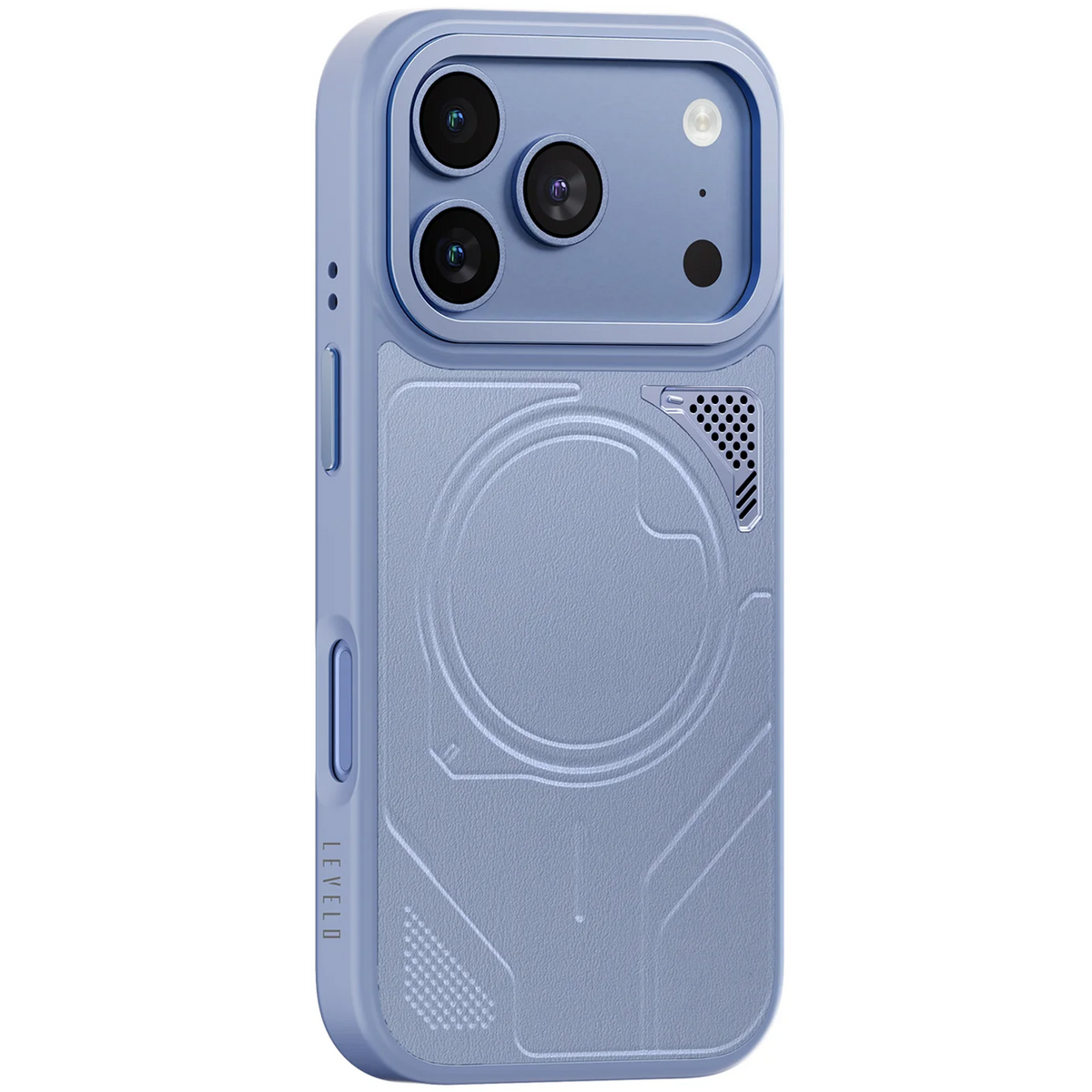 Levelo OPAL MagSafe Hybrid Armor Case For Apple iPhone 18 Pro Max - Light Blue