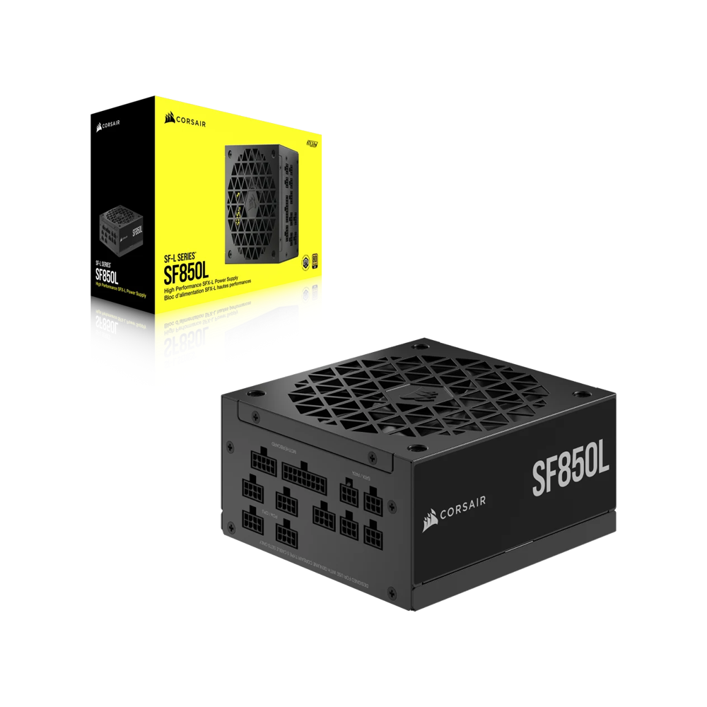 CORSAIR SF-L Series SF850L 80 Gold Plus Fully Modular Power Supply - 850W / Black