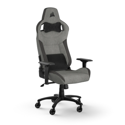 CORSAIR T3 RUSH Fabric Gaming Chair (2023) - Grey/Charcoal