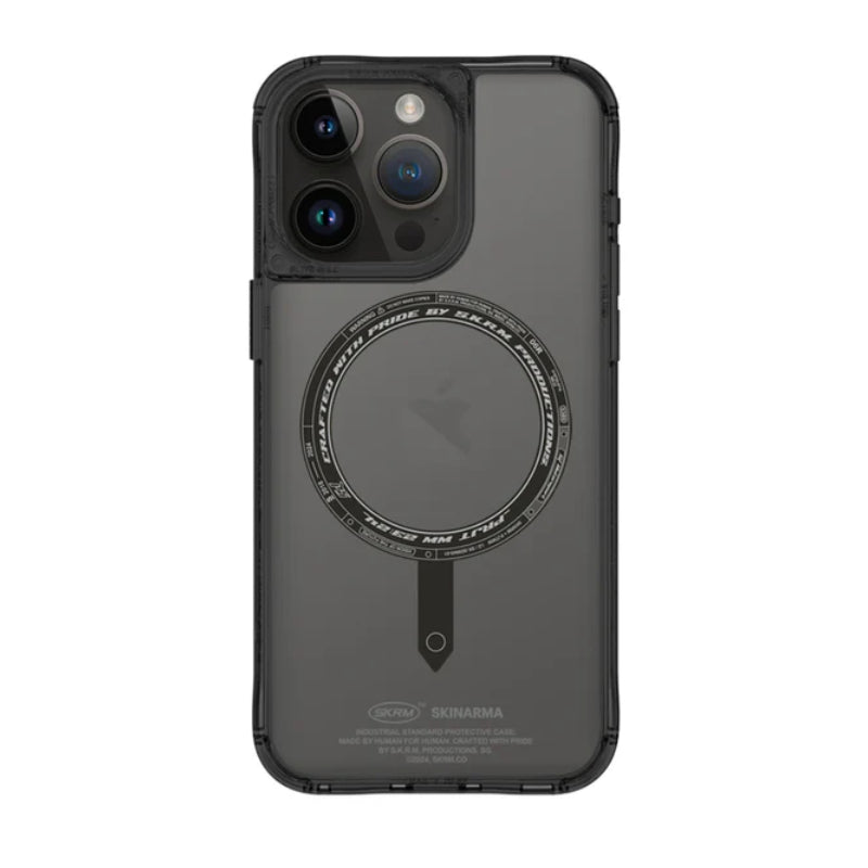 SKINARMA SAIDO Mag-Charge With KADO Card Holder - iPhone 15 Pro / Black Accessories > Mobiles & Tablets > Mobiles >