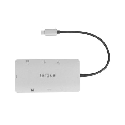 Targus Docking Station - HDMI/USB-A/USB-C/LAN/SD Card / 100W / Silver