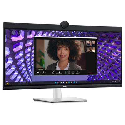 Dell Pro 34 Plus (P3424WEB) Video Conferencing Monitor - 34" WQHD IPS / 5ms / 60Hz / USB 3.2 Gen1 Type-C/USB 3.2 Gen1 Type-A/HDMI/DisplayPort 1.2 - Monitor