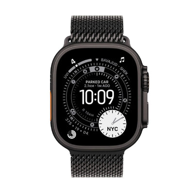 Apple Watch Ultra 3 - LTPO OLED / 64GB / 49mm / Bluetooth / Wi-Fi / Cellular / Small / Black Titanium Case with Black