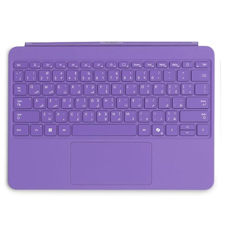 Microsoft Surface Pro 12" Keyboard - Magnetic attach / Arabic/English / Violet