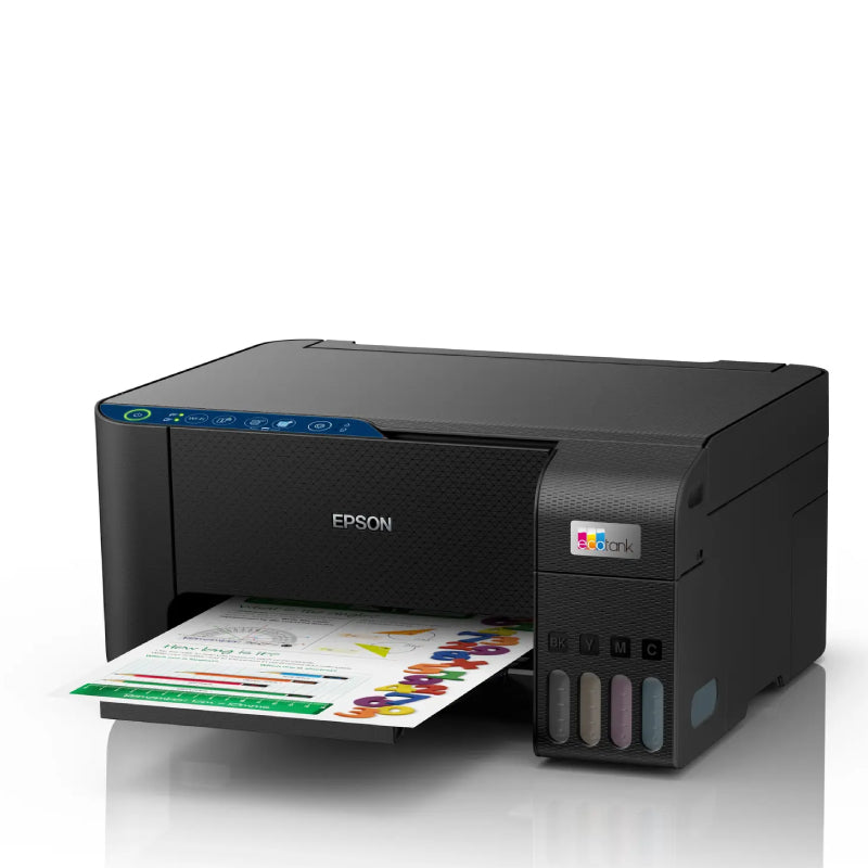 Epson EcoTank L3252 - 33ppm / 1200 DPI / USB / Wi-Fi - Inkjet Printer