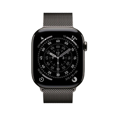 Apple Watch Series 11 - LTPO OLED / 64GB / 46mm / Bluetooth / Wi-Fi + Cellular / Small/Medium / Slate Titanium Case