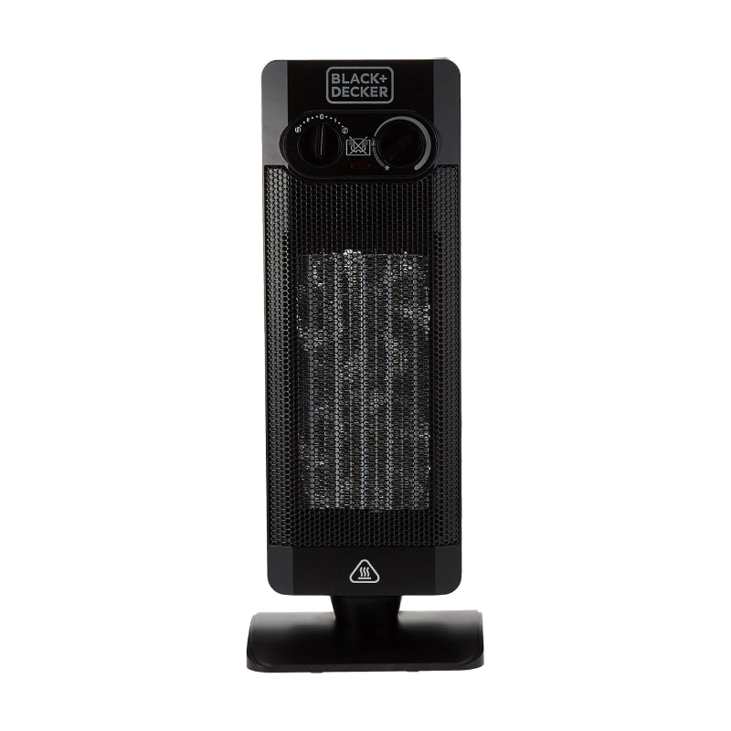 Black+Decker Vertical Fan (PTC) Heater - 2000W / Black