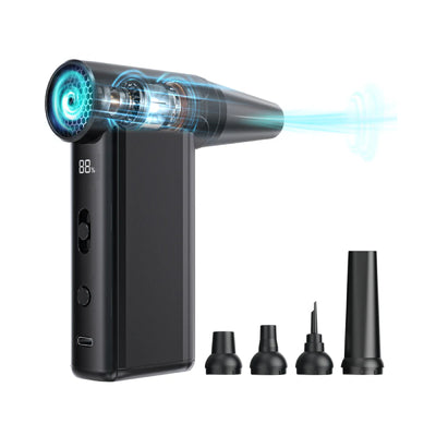AD51 Mini Air Blower - 2000mAh / 8 Speed / Black