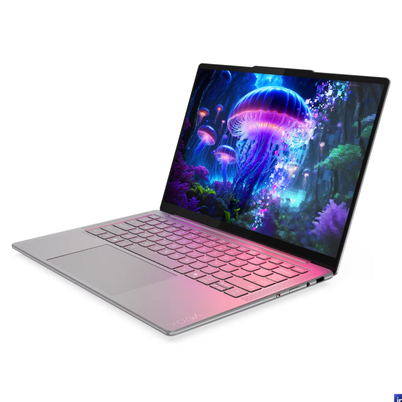 لينوفو يوجا نحيف الجيل Copilot+ جهاز كمبيوتر 14" WUXGA (1920x1200) OLED / ألترا 256V / 16 جيجابايت 1 تيرابايت NVMe م.2 إس إس دي) / Intel® Arc™ الرسومات / AI تعزيز, فوق إلى TOPS / ويندوز 11 هوم 2YW /الإنجليزية Luna رمادي لابتوب