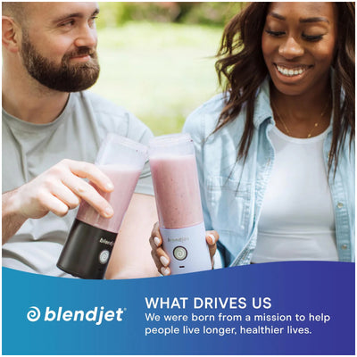 BlendJet V2 Portable Blender - 475ml / 200W / USB-C / Glacier - Open Box