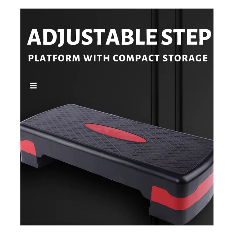 Black Bull Adjustable Aerobic Stepper