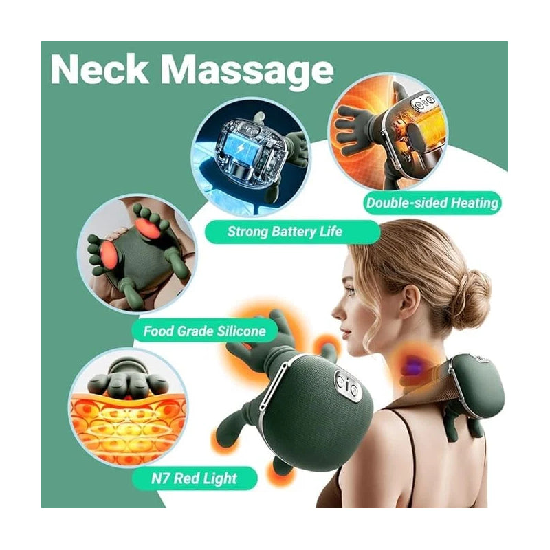 Black Bull Massage with Deep Heat - Neck / Lower Abdominal / Shoulder