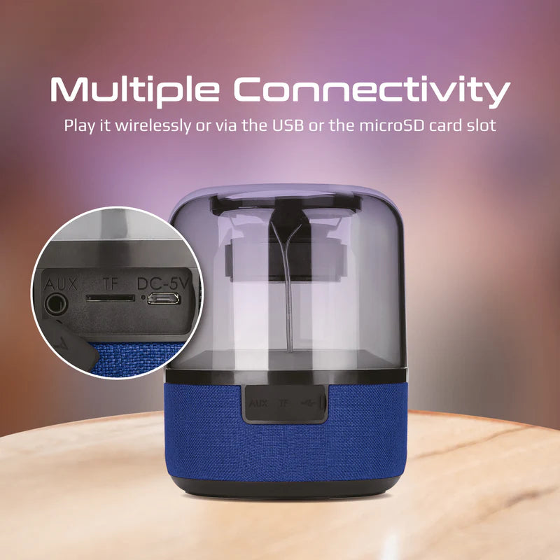 صوت PROMATE HD LumiSound 360 Surround - 10 واط / بلوتوث .0 / 1800 مللي أمبير