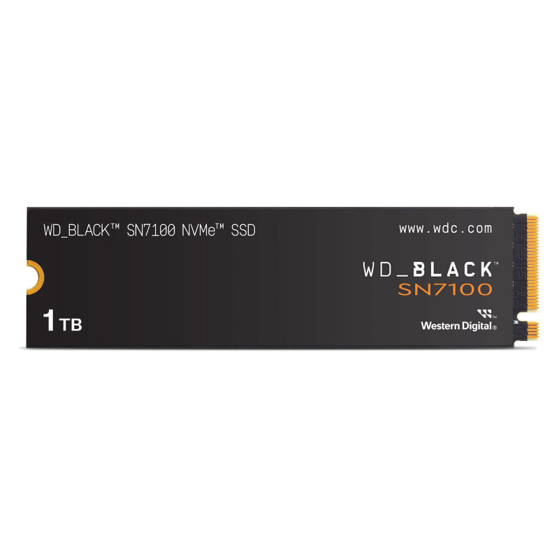 WD Black SN7100 NVMe SSD - 1TB / M.2 2280 / Up to 7,250MB/s / PCIe 4.0 - SSD (Solid State Drive)