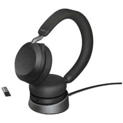 Jabra Evolve2 75 UC Stereo Headphone - Wireless / Black