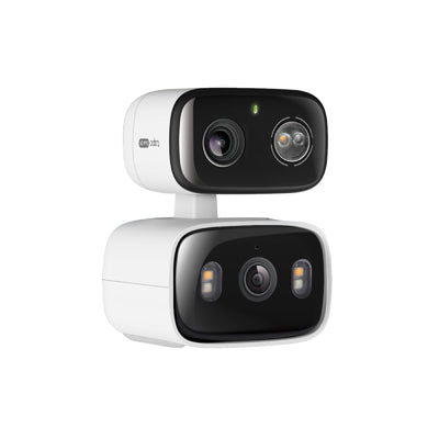 TP-Link (Tapo C246D) Indoor/Outdoor Dual Lens Pan/Tilt Security Camera - H.264 / 2304 × 1296 / 2.4 GHz - White