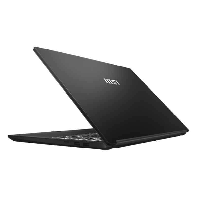 MSI Modern 15 H AI C2HMG - شاشة 15.6 بوصة بدقة FHD / مع ألترا 255H / ذاكرة وصول عشوائي (RAM) سعة 8 جيجابايت 512 جيجابايت إس إس دي NVMe م.2) / نظام التشغيل ويندوز 11 هوم