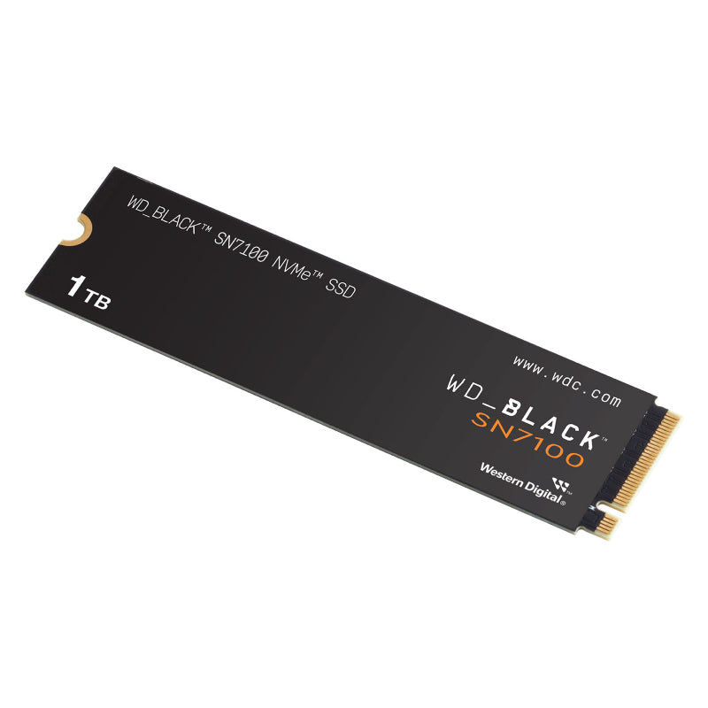 WD Black SN7100 NVMe SSD - 1TB / M.2 2280 / Up to 7,250MB/s / PCIe 4.0 - SSD (Solid State Drive)