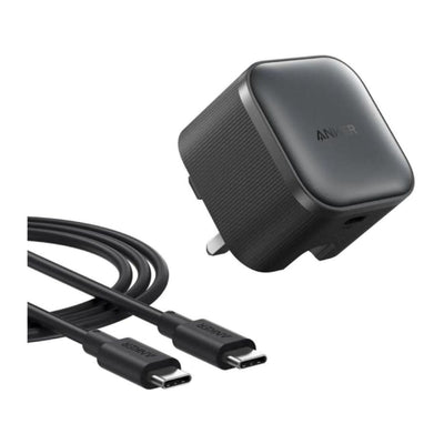 Anker Nano Charger with Cable - 45W / USB-C / Black