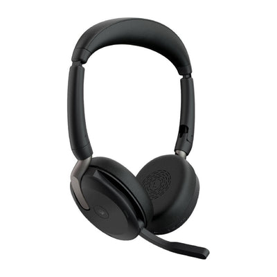 Jabra Evolve2 65 Flex UC Professional Stereo Headphone - Wireless / USB-C / Black