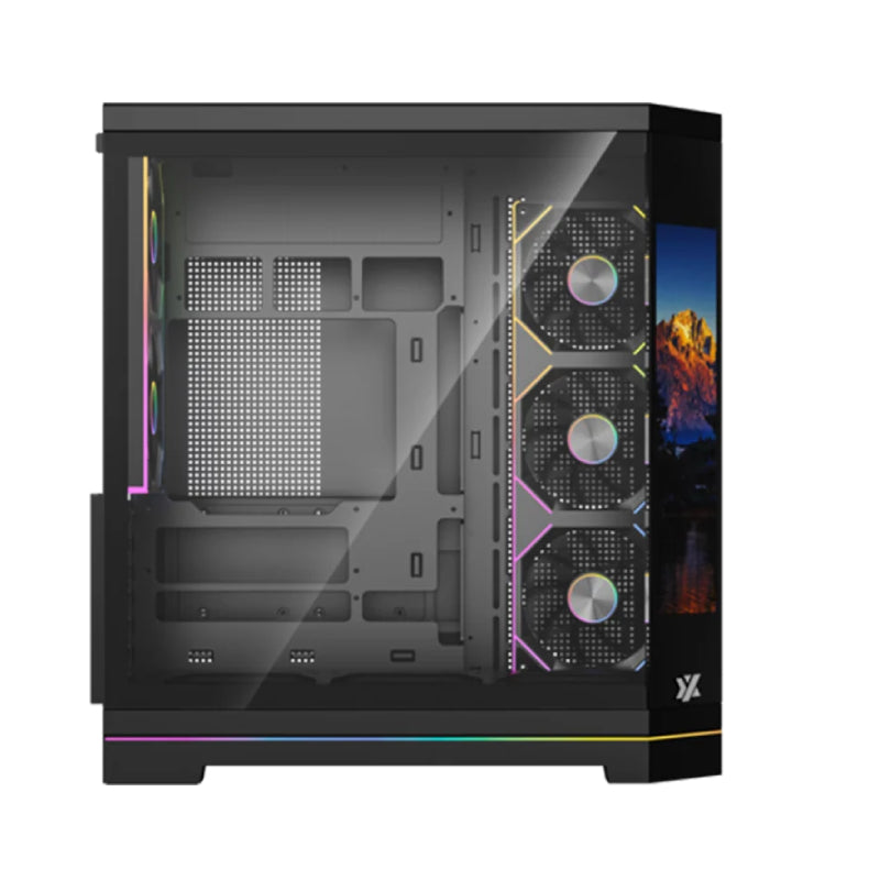 XYZ NEUTRON X PRO LCD ATX Case - Black