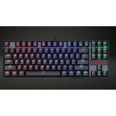 Redragon Kumara K552-RGB-B (TKL) mechanical gaming keyboard - Wired / 87 Keys / Black