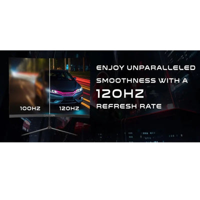 GAMEON GOC27F120VA Curved FHD Gaming Monitor - 27" FHD / 120Hz / 1ms / HDMI 2.1 / VGA - Black