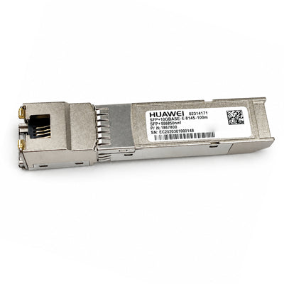 Huawei SFP-1000BaseT Copper Transceiver Module - Up to 100 Meters (0.1 km) / 1000BASE-T / RJ-45 / 1YW