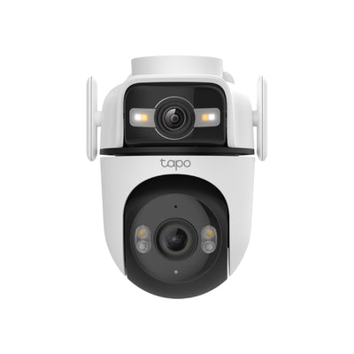 TP-Link Tapo C545D Outdoor Dual Lens Pan/Tilt Security Camera - 2K 3MP / Up to 15fps / Two-Way / AI Detection / Night Vision