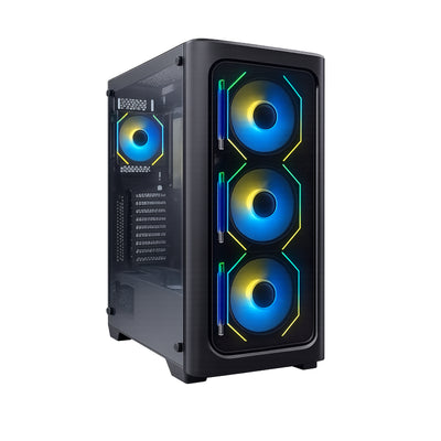 جهاز كمبيوتر الألعاب GProجهاز كمبيوتر AMD Ryzen 7-9700X / اللوحة الأم B850-S المزودة بواي فاي / رام 16 جيجابايت رام 1 تيرابايت NVMe م.2 إس إس دي) / بطاقة 8 جيجابايت NVIDIA GeForce RTX 5060 س 8 جيجابايت بطاقة ويندوز 11 برو مزود طاقة 750 واط
