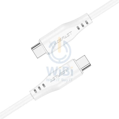ACEFAST C3-03 USB-C to USB-C TPE charging data cable - White Accessories > Cables & Converters