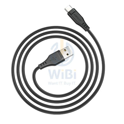 ACEFAST C3-04 USB-A to USB-C TPE charging data cable - Black Accessories > Cables & Converters