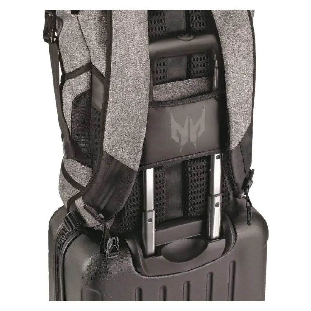 Acer Predator Rolltop Backpack - 15.6-inch / Polyester / Black/Grey - Laptop Bag