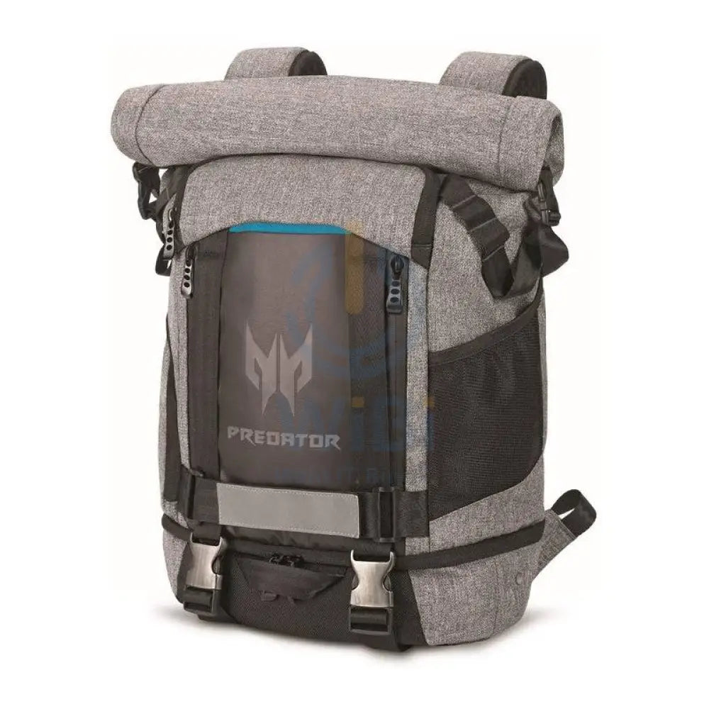 Acer Predator Rolltop Backpack - 15.6-inch / Polyester / Black/Grey - Laptop Bag