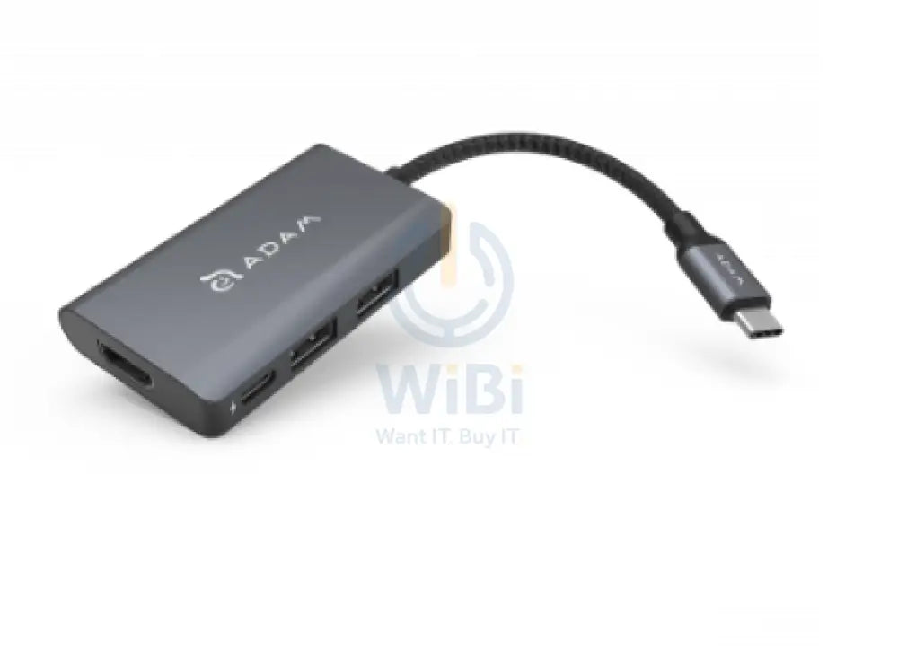 Adam Elements CASA HUB A01m USB-C 3.1 4 port Hub - Grey Accessories > USB Hub