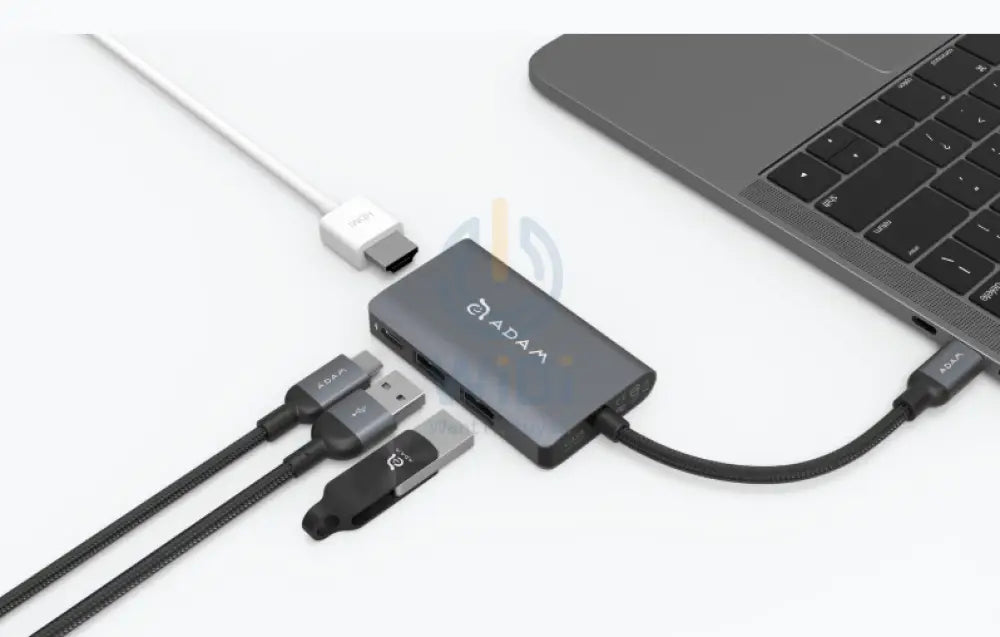 Adam Elements CASA HUB A01m USB-C 3.1 4 port Hub - Grey Accessories > USB Hub