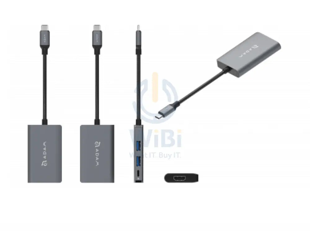 Adam Elements CASA HUB A01m USB-C 3.1 4 port Hub - Grey Accessories > USB Hub