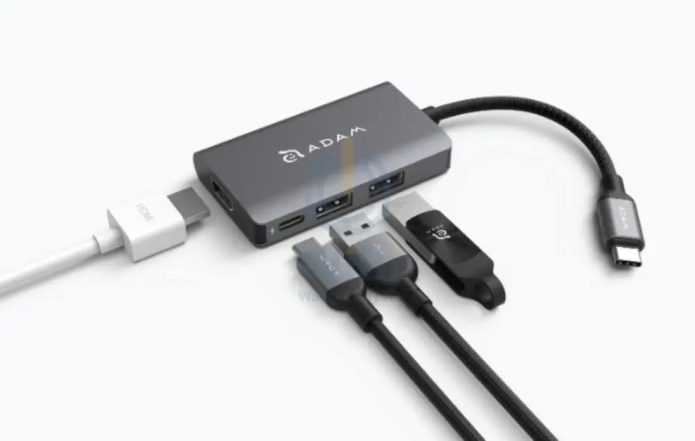Adam Elements CASA HUB A01m USB-C 3.1 4 port Hub - Grey Accessories > USB Hub