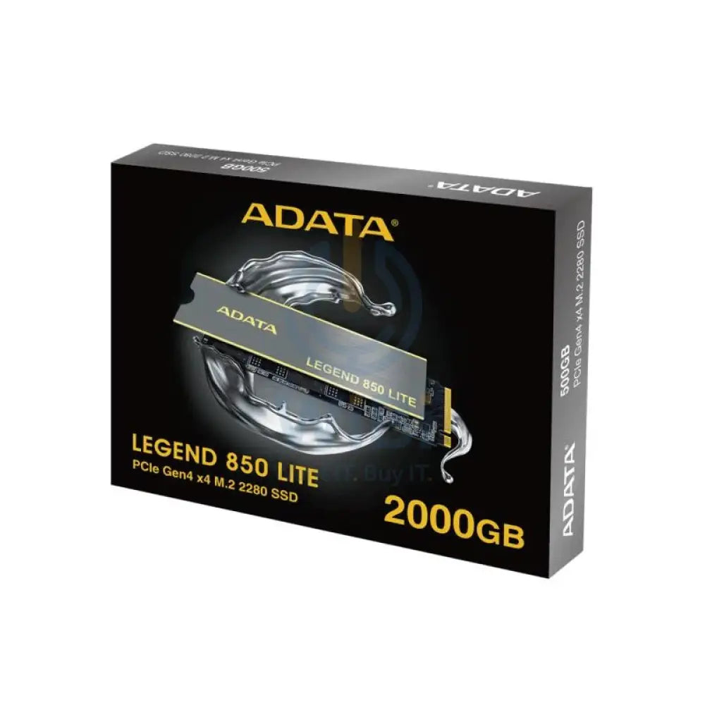 أداتا ليجند 850 لايت م.2 2280 - 2 تيرابايت / قراءة 5000 ميجابايت/ثانية / كتابة 4200 ميجابايت/ثانية / PCIe Gen4x4 - إس إس دي صلبة إس إس دي صلبة حالة محرك) تخزين >