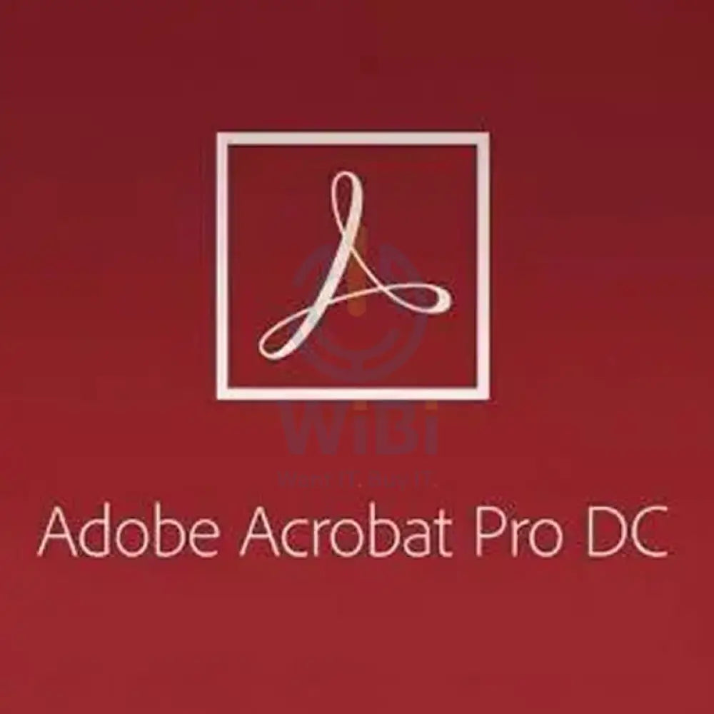 Adobe Acrobat Pro for Teams - 1 User License / Level 1 / Multi European Languages Software Solutions > Graphics Software