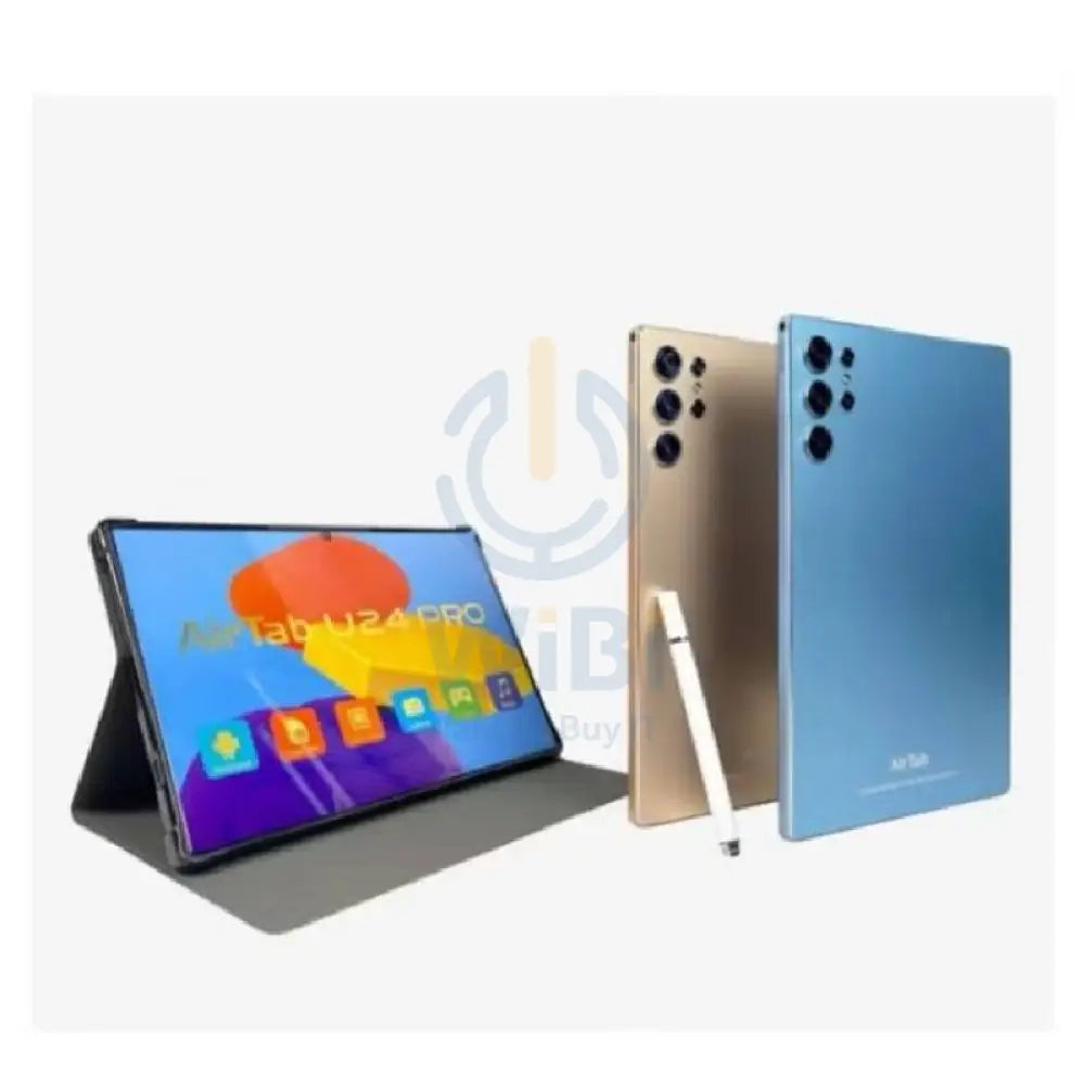جهاز AirTab U24 برو مع لوحة مفاتيح / 10.1 بوصة FHD / 16 جيجابايت / 1 تيرابايت / 5جي / أسود هواتف تابلت