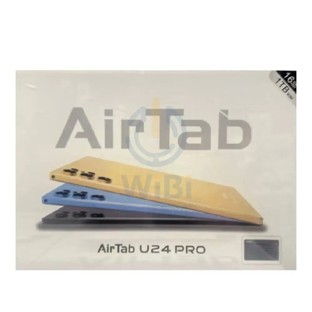جهاز AirTab U24 برو مع لوحة مفاتيح / 10.1 بوصة FHD / 16 جيجابايت / 1 تيرابايت / 5جي / أسود هواتف تابلت