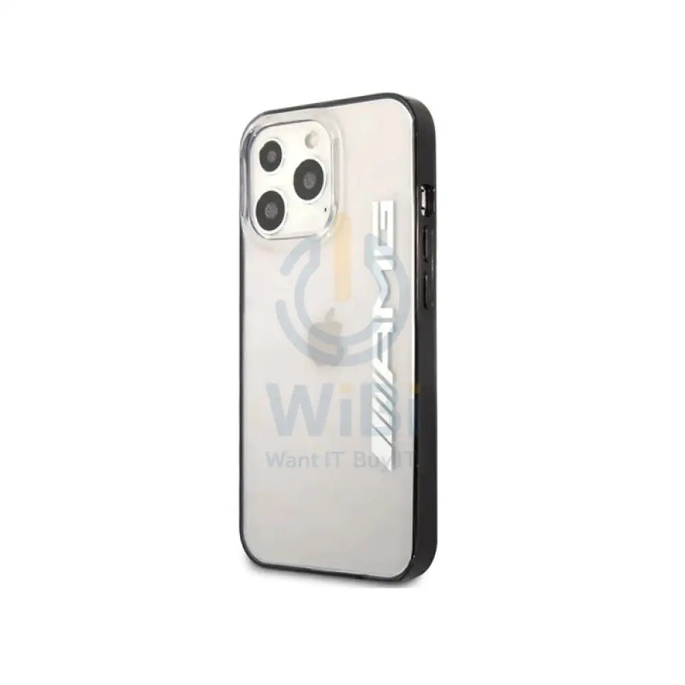 AMG PU Hard Case With Black Matte TPU Rim - Apple iPhone 14 Pro Max / Transparent Accessories > Mobiles & Tablets >