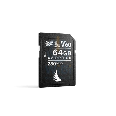 ANGELBIRD AVP064SDMK2V60 - 64GB AV Pro SD V60 MK2 Memory Card Storage > Memory Cards
